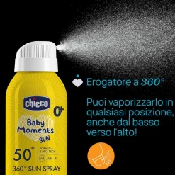 Protezione Estate|Chicco 360 Sun Spray Spf50+
