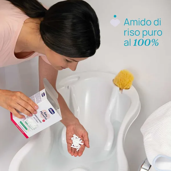 Shampoo E Bagnoschiuma|Chicco Amido Di Riso Baby Moments