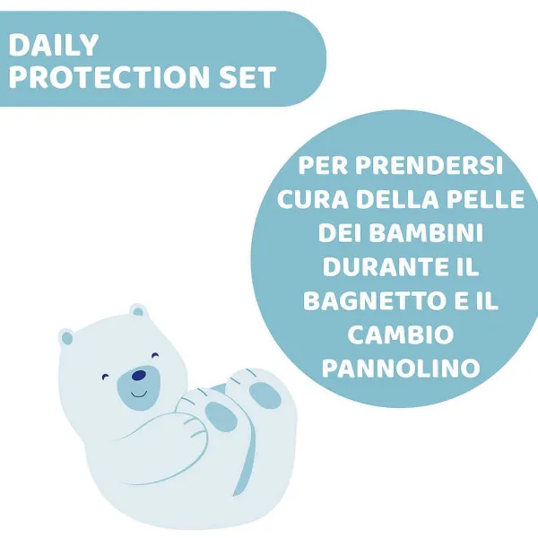 Set Cosmetica|Chicco Baby Cosmetic Set Natural Sensation - Daily Protection