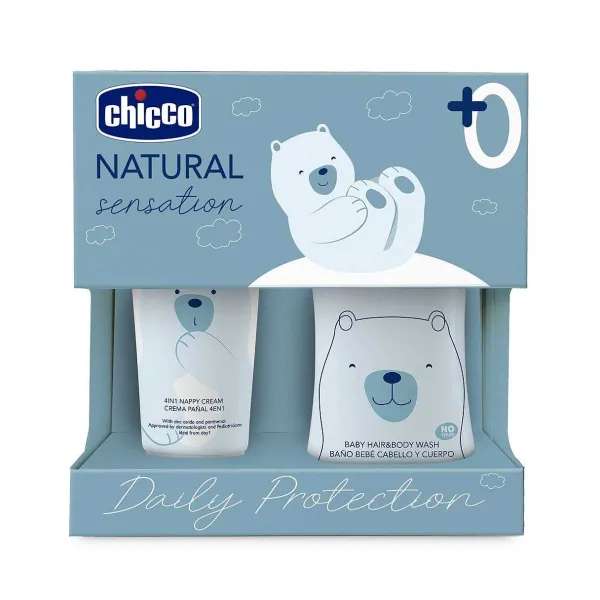Set Cosmetica|Chicco Baby Cosmetic Set Natural Sensation - Daily Protection