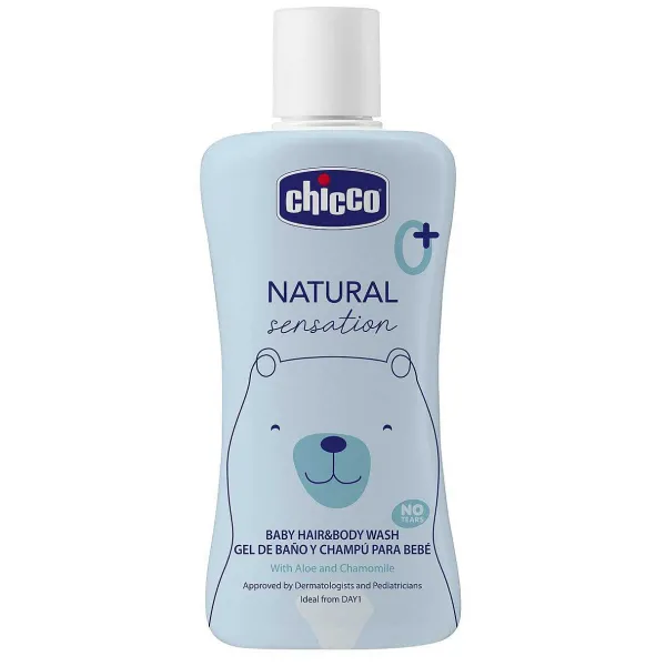 Shampoo E Bagnoschiuma|Chicco Baby Detergente Corpo E Capelli Natural Sensation