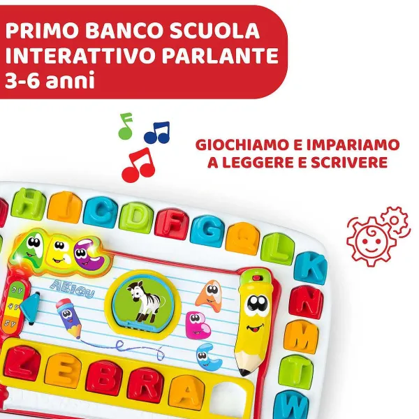 Giochi Montessoriani|Chicco Banco Scuola, Leggi E Impara