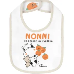 Bavagli|Chicco Bavaglino Stampato Naturale Stampato