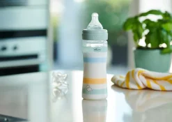 Biberon|Chicco Biberon Benessere 250Ml Flusso Medio In Plastica Verde