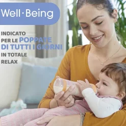 Biberon|Chicco Biberon Benessere 250Ml Flusso Medio In Plastica Verde