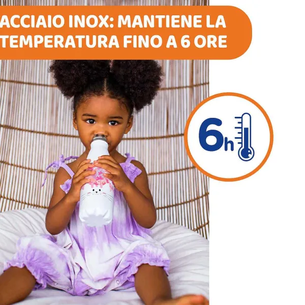 Thermos E Contenitori|Chicco Bottiglie Termiche Drinky 500Ml Foglie