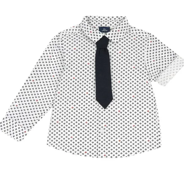 Camicie|Chicco Camicia Manica Lunga Con Cravatta