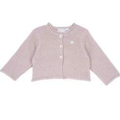 Cardigan|Chicco Cardigan In Maglia Rosa Medio