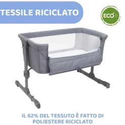 Culle E Lettini|Chicco Next2Me Essential Culla Co-Sleeping Stone Re_Lux