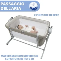 Culle E Lettini|Chicco Next2Me Magic Evo Culla Cosleeping Desert Taupe