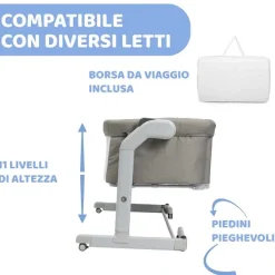 Culle E Lettini|Chicco Next2Me Magic Evo Culla Cosleeping Desert Taupe