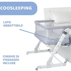 Culle E Lettini|Chicco Next2Me Pop Up Culla Cosleeping Grey Mist