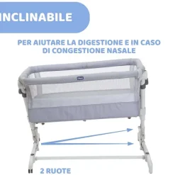 Culle E Lettini|Chicco Next2Me Pop Up Culla Cosleeping Grey Mist