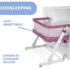 Culle E Lettini|Chicco Next2Me Pop Up Culla Cosleeping Orchid