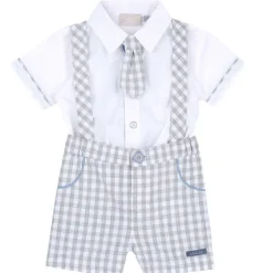 Completi|Chicco Completo Camicia Con Pantaloni Corti