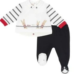 Completi|Chicco Completo Maglia E Pantaloni Con Piedini