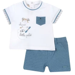 Completi|Chicco Completo Maglietta Con Pantaloni Corti