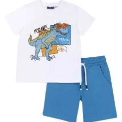 Completi|Chicco Completo Maglietta Con Pantaloni Corti Dinosauro