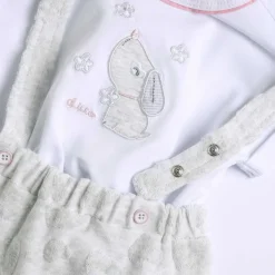 Completi|Chicco Completo Maglietta E Pantaloni Corti Con Bretelle