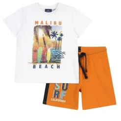 Completi|Chicco Completo Mare Maglietta Con Pantaloni Corti