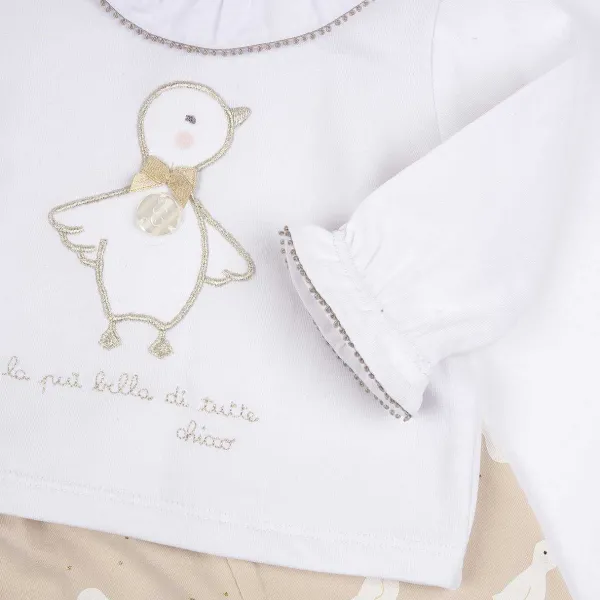 Tutine|Chicco Coprifasce Con Ghettina Di Jersey Di Cotone Stretch