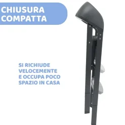 Seggioloni|Chicco Crescendo Up Sedia Evolutiva Etna Black Re_Lux