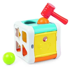 Incastri E Impilabili|Chicco Cubo Incastra & Martella 2 In 1