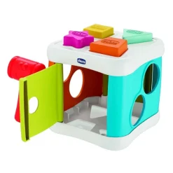 Incastri E Impilabili|Chicco Cubo Incastra & Martella 2 In 1