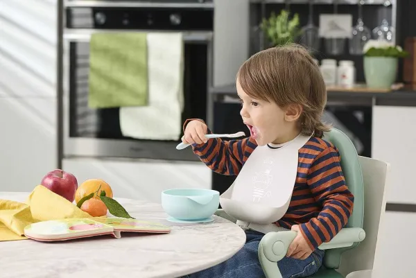 Piatti E Posate|Chicco Cucchiaio In Morbido Silicone 6M+ Arancione