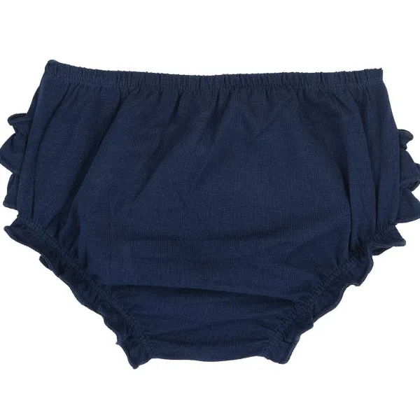 Pantaloni|Chicco Culotte Con Volants Blu Medio