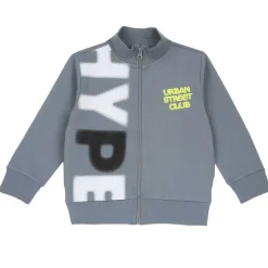 Cardigan|Chicco Felpa Con Zip Grigio Medio