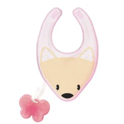 Massaggiagengive|Chicco Fresh Bib Bavaglino Con Massaggiagengive Rosa