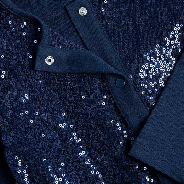 Cardigan|Chicco Giacca Con Paillettes Applicate Davanti