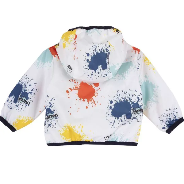 Giacche|Chicco Giubbino Fantasia All Over - Poliestere Riciclato Bianco
