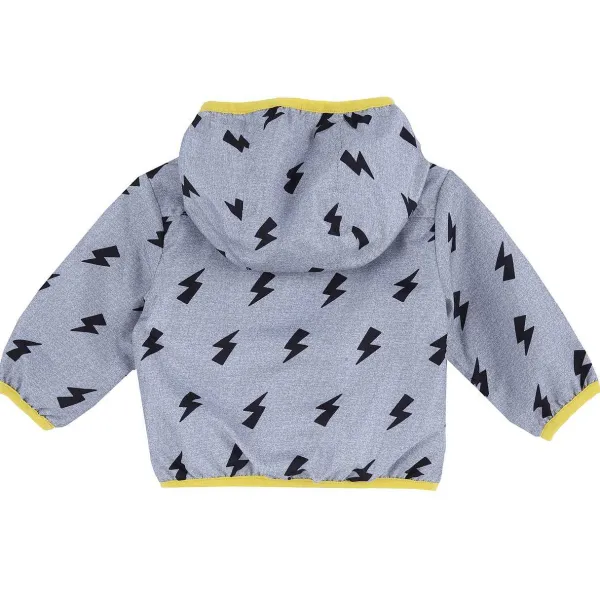 Giacche|Chicco Giubbino Fantasia All Over - Poliestere Riciclato Grigio Medio