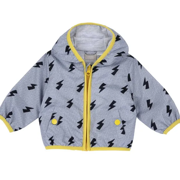 Giacche|Chicco Giubbino Fantasia All Over - Poliestere Riciclato Grigio Medio