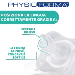 Succhietti Physioforma|Chicco Gommotto Physioforma® Minisoft 0-2M (2 Pcs) Rosa