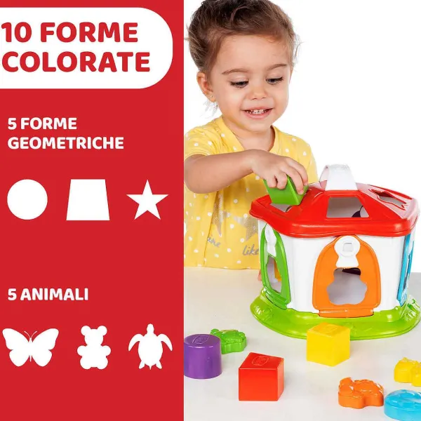 Incastri E Impilabili|Chicco 2In1 Cottage Degli Animali
