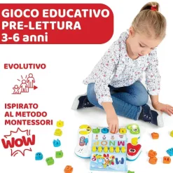 Giochi Montessoriani|Chicco Lettere In Movimento