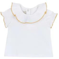 T-Shirt|Chicco Maglietta Collo Volant