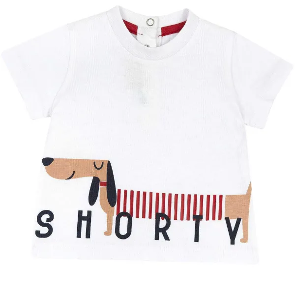 T-Shirt|Chicco Maglietta Con Grafica Bassotto