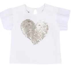 T-Shirt|Chicco Maglietta Con Maniche In Tulle