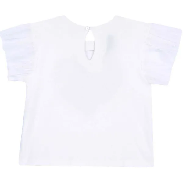 T-Shirt|Chicco Maglietta Con Maniche In Tulle