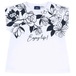 T-Shirt|Chicco Maglietta Con Stampa Ramage