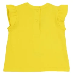T-Shirt|Chicco Maglietta Gialla Con Stampa