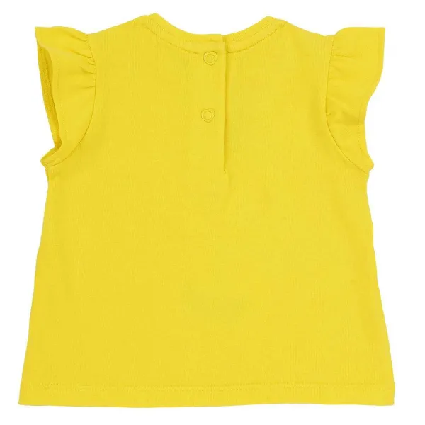 T-Shirt|Chicco Maglietta Gialla Con Stampa