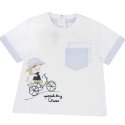 T-Shirt|Chicco Maglietta Manica Corta Bianco
