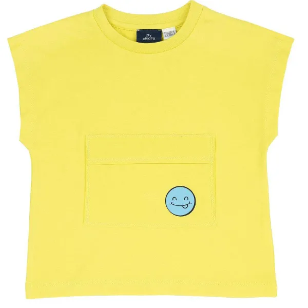 T-Shirt|Chicco Maglietta Manica Corta Giallo Medio