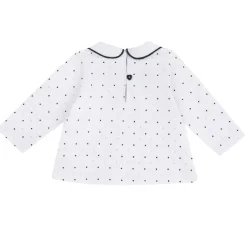 T-Shirt|Chicco Maglietta Manica Lunga Con Microstampa