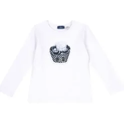 T-Shirt|Chicco Maglietta Manica Lunga E Strass